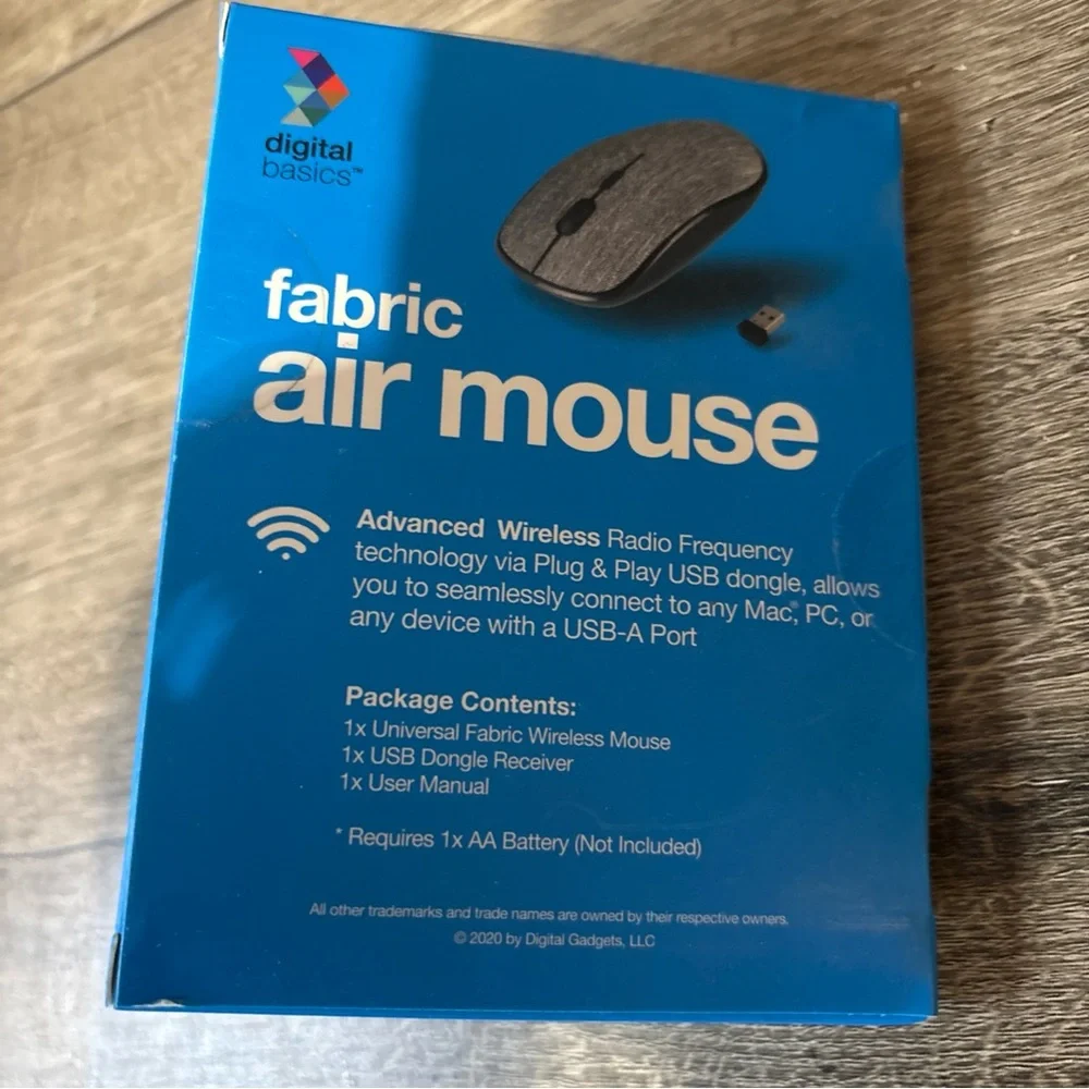 Digital Basics Fabric Air Mouse P3D